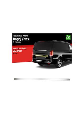 Mercedes Vito W447 Krom Bagaj Çıtası 2014 Üzeri