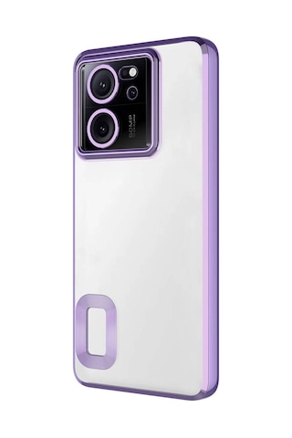 Xiaomi Mi 13t Pro Uyumlu Logo Gösteren Kamera Korumalı Renkli Tasarım Kılıf