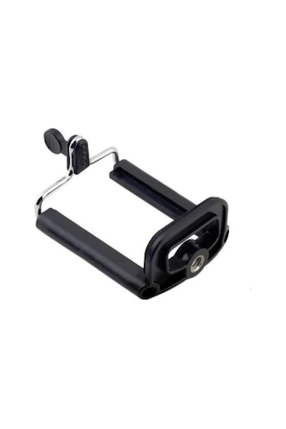 Tripod Bağlantılı Selfie Çubuğu Telefon Tutucu Bağlantılı Aparat