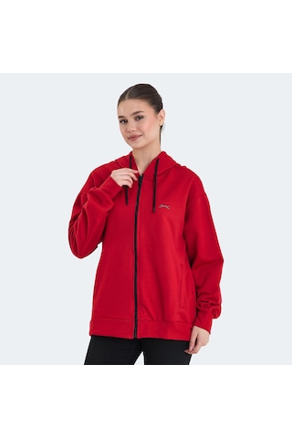 Slazenger KATHLEENA IN Kadın Sweatshirt Kırmızı