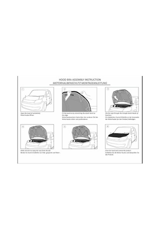 Ford Transit 2007 - 2013 Ön Kaput Maskesi