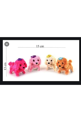 Oyuncak Pilli Sesli Yürüyen Köpek Oyuncak Pilli Sesli Yürüyen Köpek