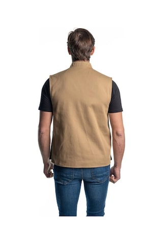 Şensel, Çok Cepli Yelek, Bej-Siyah -118E1357- Dört Mevsim-Vest