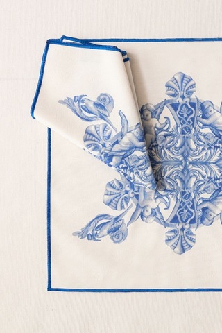 Azure Blue, Premium Seri Sunum Peçetesi, Duck Keten Kumaş 40x40cm 483707