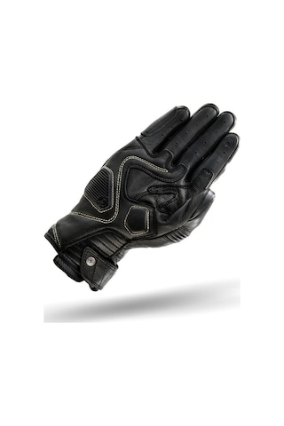 Shima Aviator Korumalı Motosiklet Eldiveni Siyah