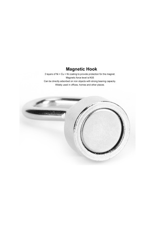 Tenfowee 5 Adet E12 Tipi N35 Manyetik Duvar Kanca - Ev Ve Ofis İçin 3.5 Kg Yük Taşıma Kapasitesi, Dayanıklı Ve Korozyona Dayanıklı