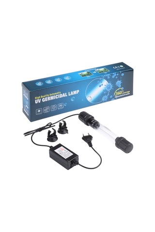 Akvaryum İçin Uv-007 7w Ultraviyole Antiseptik Lamba Dezenfeksiyon Işığı, Ab Tak