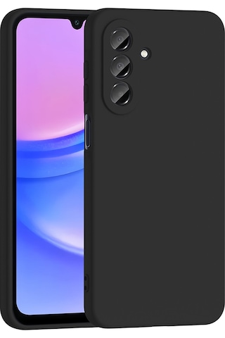 Samsung Uyumlu Galaxy A37 Kılıf Zore Mara Lansman Kapak - Siyah