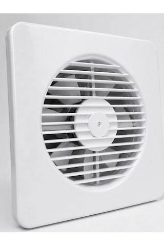 Mey İthalat 150 Mm Dekoratif Aspiratör 20,8 X 20,8 Cm 20 W 320 M³/h Duvar Ve Tavan Tipi Havalandırma Fanı Çok Renkli