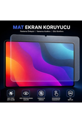 Casper Pad M10 Pro İle Mat Ekran Koruyucu 12.2 İnç Parmak İzi Bırakmayan Yansıma Ve Parlama Önleyici Koruma, 9h Kırılmaz Esnek Nano Cam