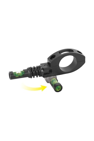 Wheeler Anti Cant Indicator, Dürbün Eğim Önleyici Su Terazisi 30mm 766112 Siyah