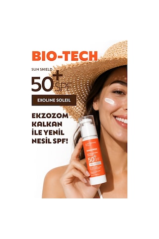 Soleil, Yeni Nesil Organik Mineral Filtreli Güneş Kremi, Ölmez Çiçek Eksozomu Ve Smallrna İle Aktif Onarım, Yağsız Ve Leke Karşıtı, Spf 50+ Korumalı, Beyazlık Karşıtı, Pirinç Ekstresi & Niasinamid - 886574067