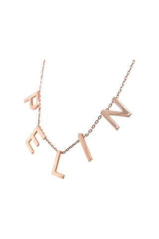 Zümrüt Sarraf 14 Ayar Altın Isimli Bayan Kolye N11.47473