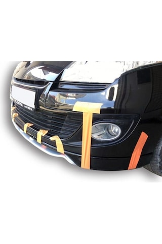 Renault Megane 3 Serisi 2009-2013 Sport Dizayn Ön Tampon Ek + Alt Lipi Plastik