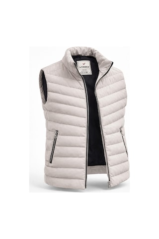 Classics Men Wodex Fermuarlı Erkek Slim Fit Nova Yelek 7588 Taş