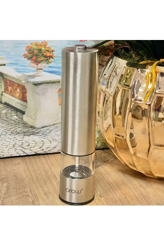 Davet Pilli Tuz Ve Karabiber Öğütücü Işıklı