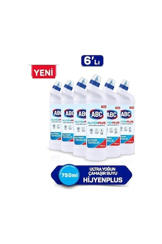 Ultra Çamaşır Suyu Hijyen Plus 750 Gr X 6 Diğer