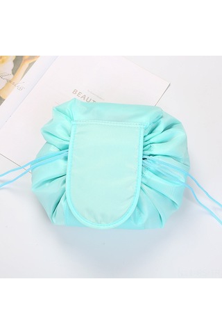 Reedark Çiçek Desenli Fermuarlı Büyük Makyaj Çantası - Seyahat Ve Günlük Kullanım İçin Pratik Organizatör