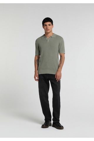 Colin's Colins Regular Fit Polo Yaka Jakarlı Erkek Yeşil Kısa Kol Kazak Cl1082368 Q1.v2 Sag Sage