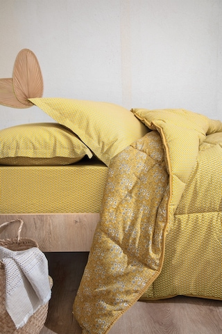 Yataş Bedding Mix&Match Thalia Tek Kişilik Yorgan - Safran