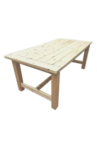 Halevia Ahşap Doğal Masa. Ahşap