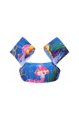 Yeni Moda Çocuk Deniz Havuz Şişme Kolluk Can Simidi 2-6 Yaş Lacivert