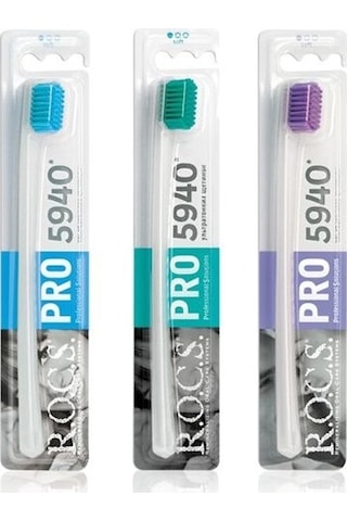Rocs Pro 5940 Diş Fırçası Soft 3 Adet