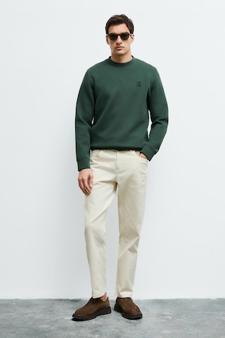 Lufian Grand Erkek Sweatshirt Yeşil Yeşil 112030192100600