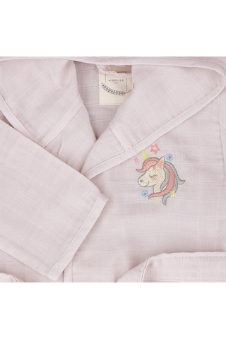 Unicorn Çocuk Müslin Bornoz