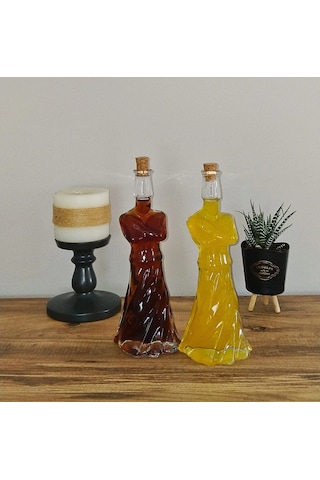 Mevlana Rumi Yağdanlık - Sosluk - Sirkelik 250ml 2 Adet Çok Renkli