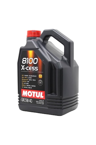 Motul 8100 X-Cess 5W-40 Motor Yağı 2 x 5 L