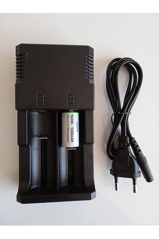 16340 Şarjlı Pil Cr 123 a Pil Şarj Aleti