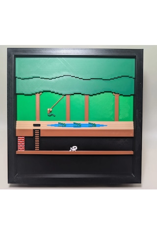 Pitfall - Atari 3d Baskı