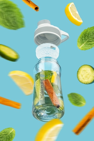 2 Li Set 730ml 530ml. Su Matarası Su Şişesi Suluk Bpa Içermez Mavi MAvi