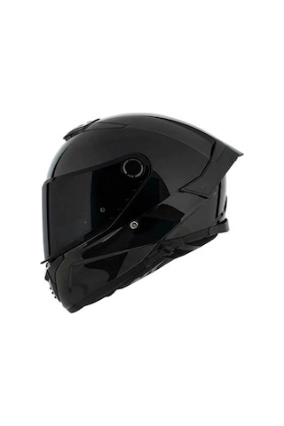 Mt Helmets Thunder 4 Gloss Black Kask Şeffaf Vizörlü Siyah
