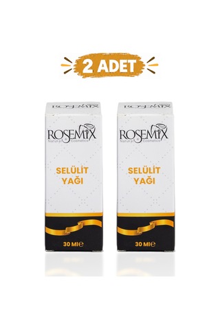 Rosemix - 124 - - Selülit Bakım Yağı 30 Ml - 2 Adetlik - Shophnrl - Set Ürün
