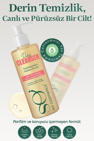 Soi Cosmetics Aloe Vera Ekstract Soi Pure Cleanser 200 ML