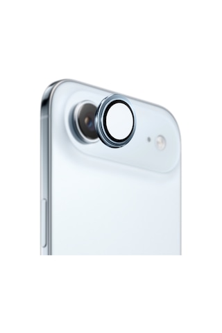 Safeus 9h+ Safir Temperli Kamera Lens Koruyucu, Apple Uyumlu iPhone 17 Air İle Gök Mavisi