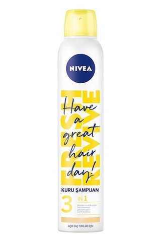 Nivea Açık Saç Tonları İçin Kuru Şampuan 200 ML