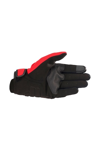 Alpinestars Honda Copper Korumalı Motosiklet Eldiveni Siyah Kırmızı Mavi