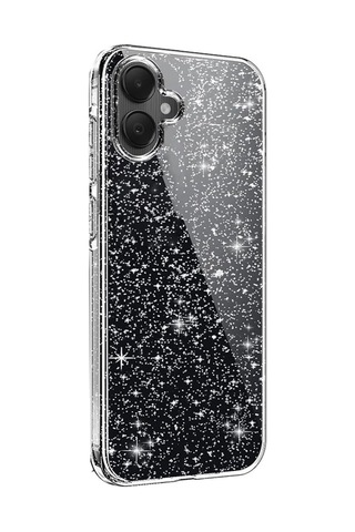 Samsung Galaxy Uyumlu, A05 Kılıf Glow Kapak - Şeffaf Renk
