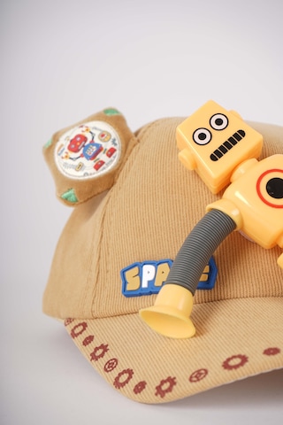 Miniko Kids Kitti Erkek Çocuk Çıkabilen Uzayan Oyuncaklı Işıklı Şapka Renkli