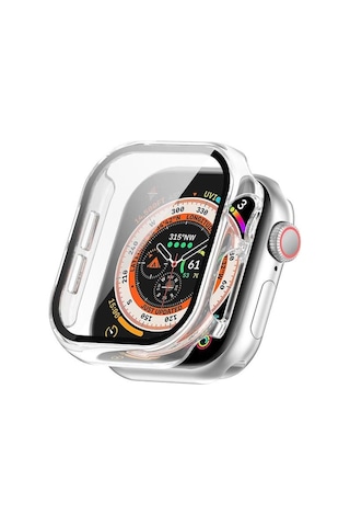 Watch Series 10 Uyumlu 42 Mm Ekran Koruyucu Kılıf Şeffaf
