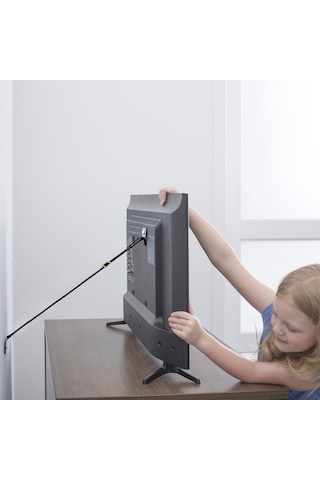 Eşya Tv Dolap Sabitleme Kayışı Siyah 1 Adet