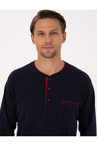 Pierre Cardin Erkek Lacivert Pijama Takım 50322570-200 Lacivert