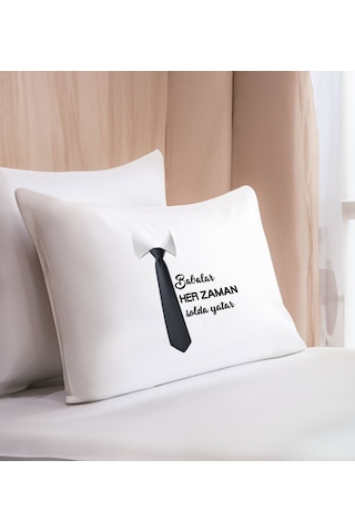 Bk Gift Eğlenceli Tasarımlı Pamuklu Yastık Kılıfı-2 50x70cm , Sevgiliye , Ev si, Tasarım Ev Tekstili