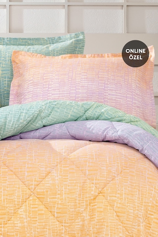 Yataş Bedding Mello Çift Kişilik Uyku Seti Sarı