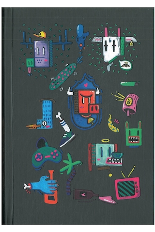 Paklon Tasarım Defter 80 Yap. Kareli Karışık A5 14x21 Çok Renkl