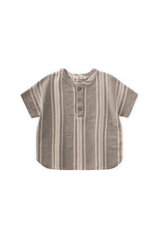 Cigit Oversize Yarım Patlı Gömlek 1-7 Yaş Yeşil Yeşil