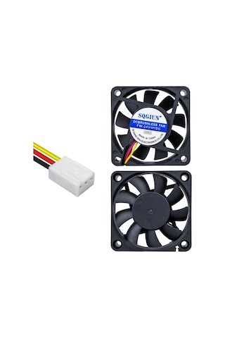 Powermaster Ic-216a Fırçasız Dc Fan 60x60x15mm 24 Volt 3 Pin Seri 1